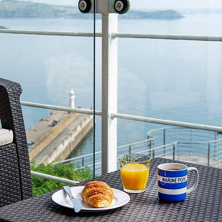 Marine Point, Mevagissey - Sensational Cliff Top Views Of Harbour And Bay المظهر الخارجي الصورة
