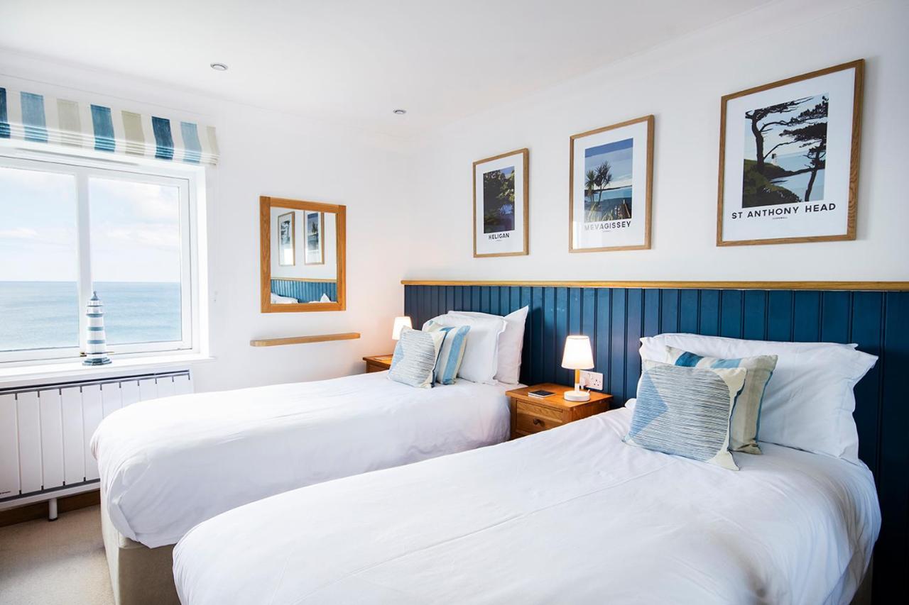 Marine Point, Mevagissey - Sensational Cliff Top Views Of Harbour And Bay المظهر الخارجي الصورة